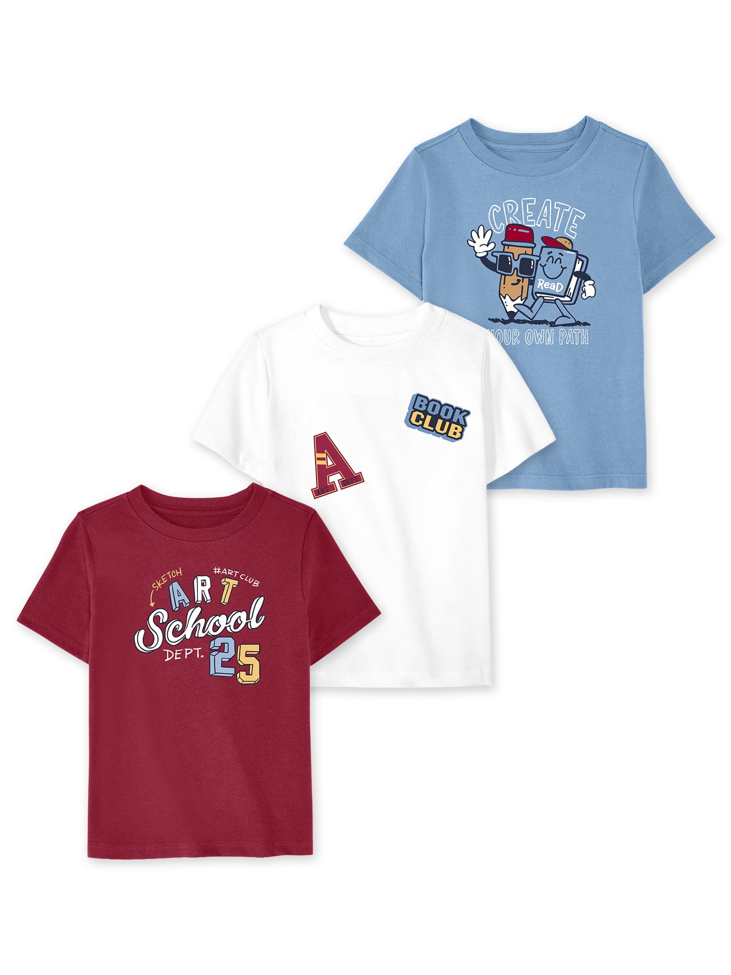 Garanimals Baby & Toddler Boys Shirts, Single & 3-Pack, Sizes 0-6T