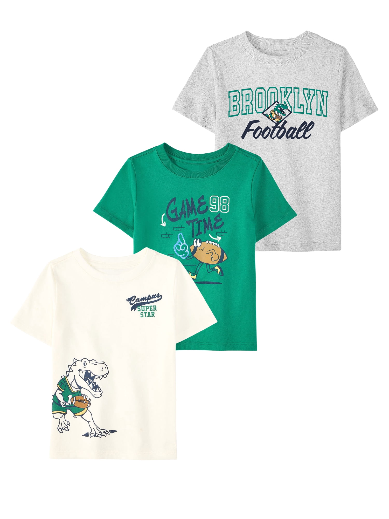 Garanimals Baby & Toddler Boys Shirts, Single & 3-Pack, Sizes 0-6T