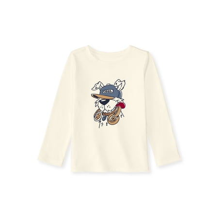 Garanimals Baby & Toddler Boys Long Sleeve Shirts, Single & 3-Pack, Sizes 0-6T