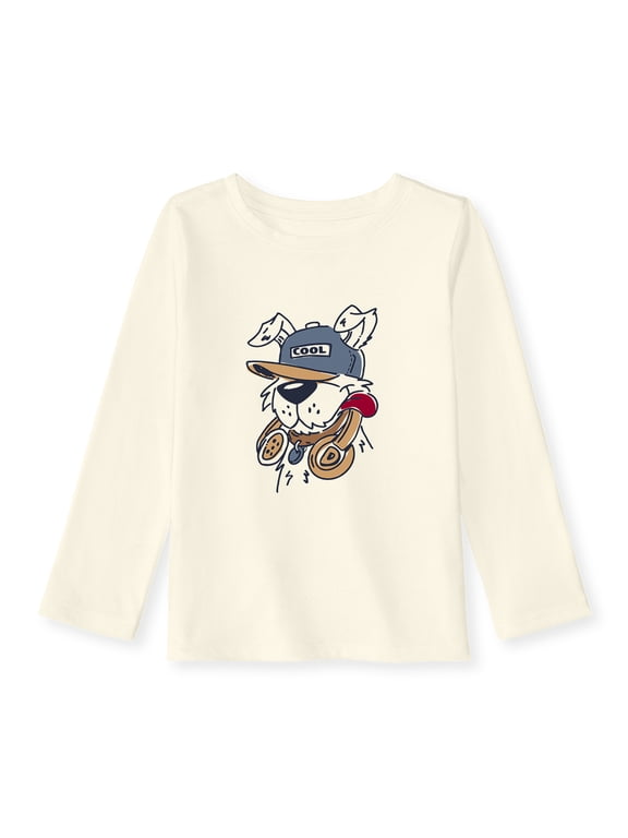 Baby & Toddler Boys Long Sleeve Shirts, Single & 3-Pack, Sizes 0-6T