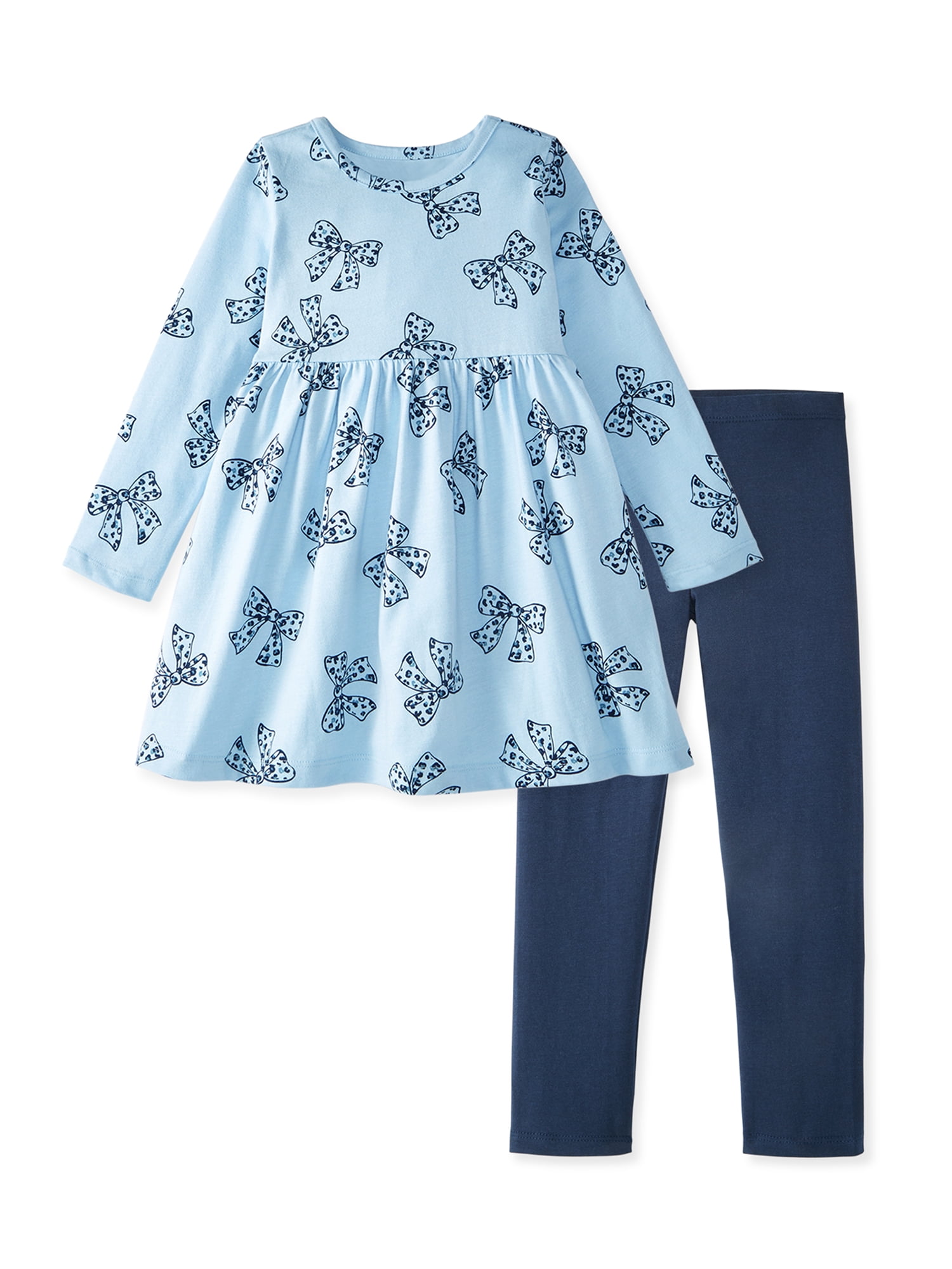 Garanimals Baby & Toddler Girl Dress 2-Piece Outfit Set, Sizes 0-6T