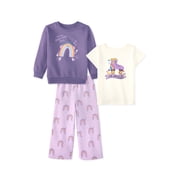 Garanimals Baby & Toddler Girl 3-Piece Outfit Set, Sizes 0-6T