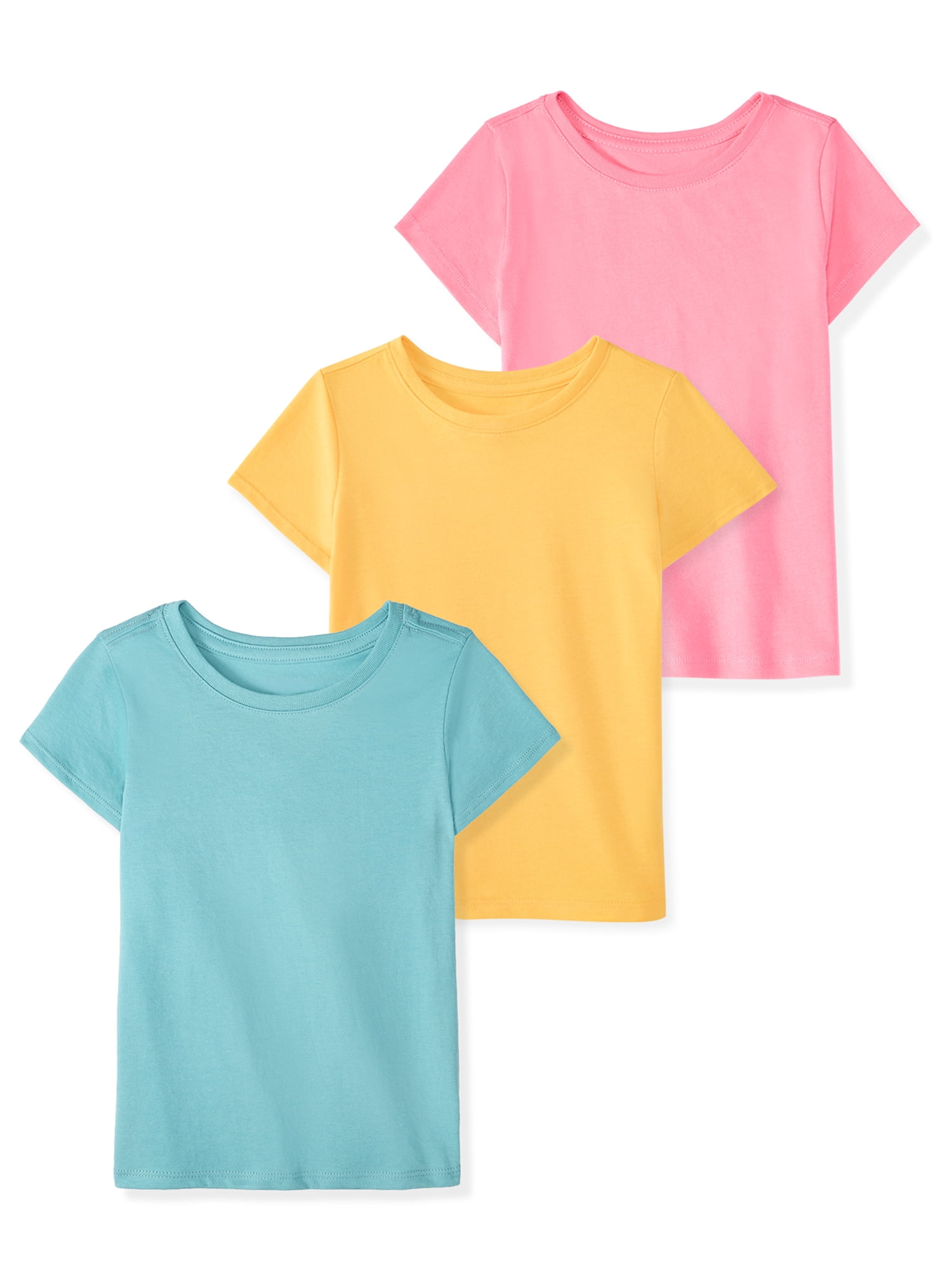 Baby & Toddler Girl Shirts Single & 3-Pack Sizes Tee 0-6T