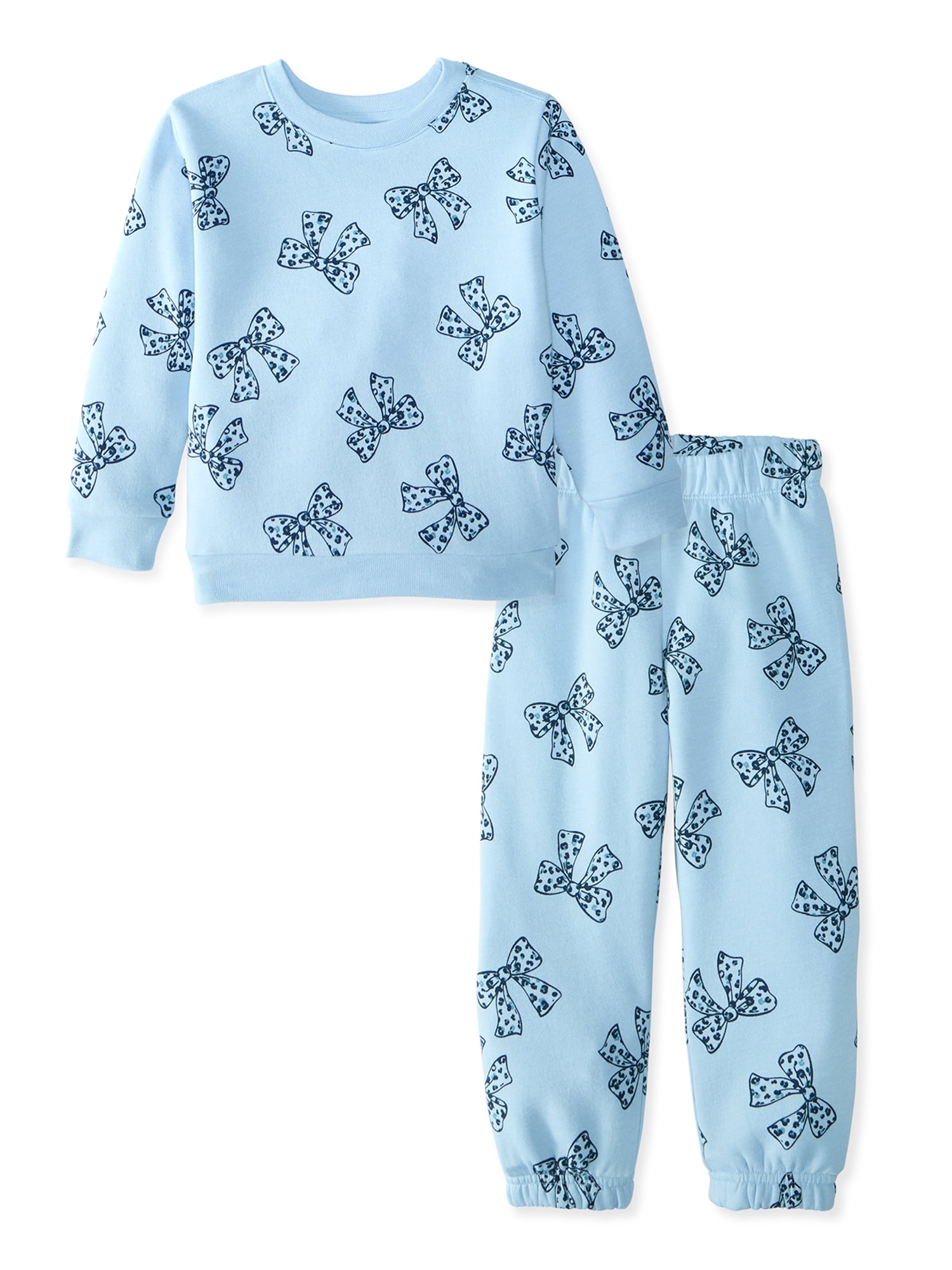 Garanimals Baby & Toddler Girl Outfit Set, 2-Piece Fleece, Sizes 0-6T