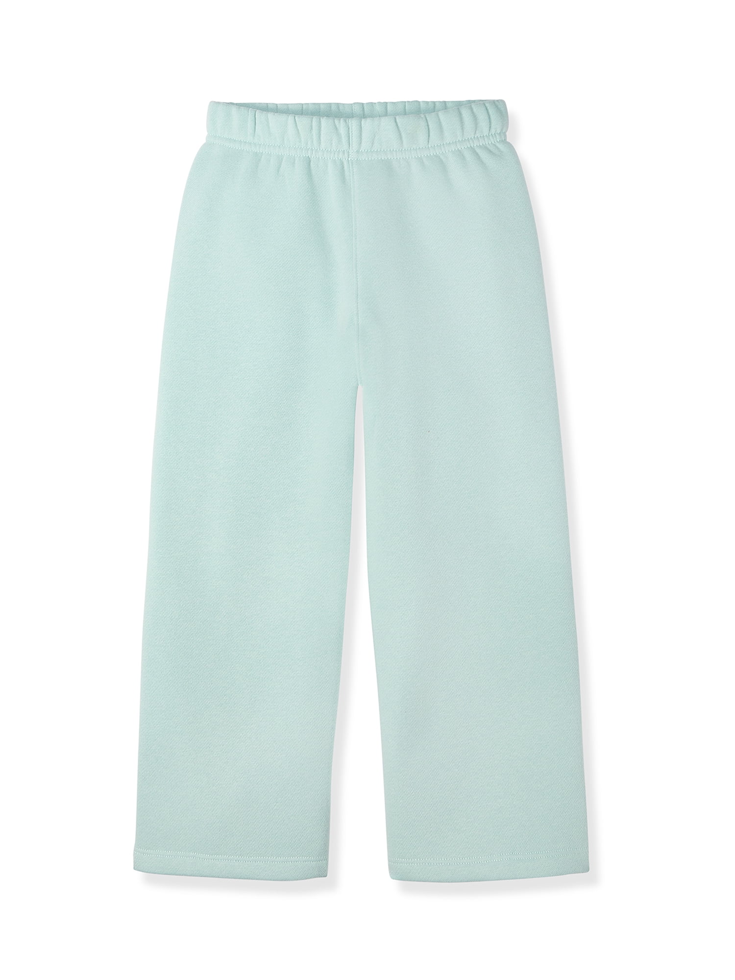 Garanimals Baby & Toddler Girls Fleece Sweatpants, Wide Leg, Sizes 0-6T