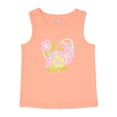 thumbnail image 1 of Garanimals Baby & Toddler Girls' Floral Heart Tank Top, 12M-5T, 1 of 3