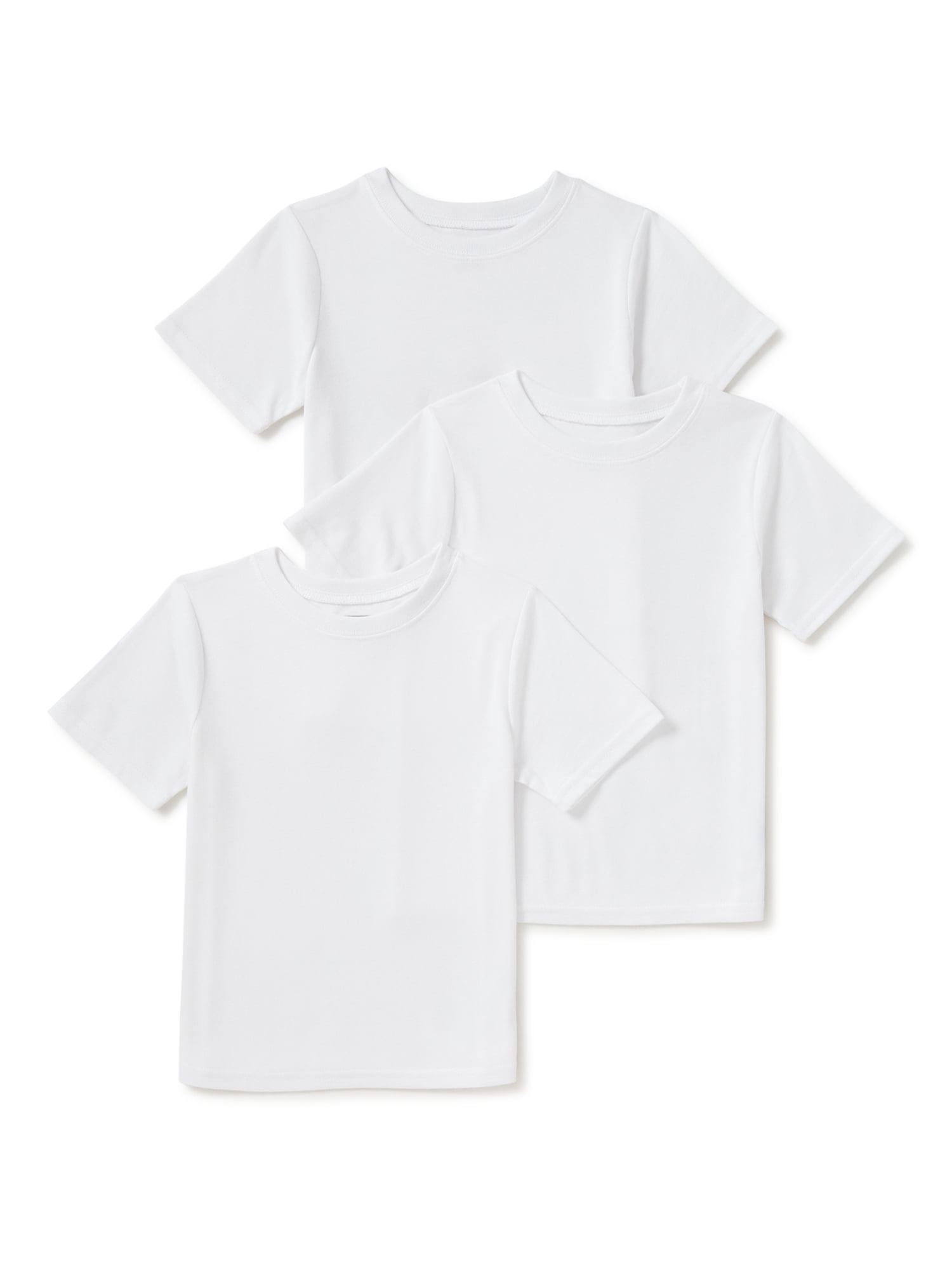 Garanimals Baby and Toddler Boy Basic TShirts Multipack, 3Pack, Sizes