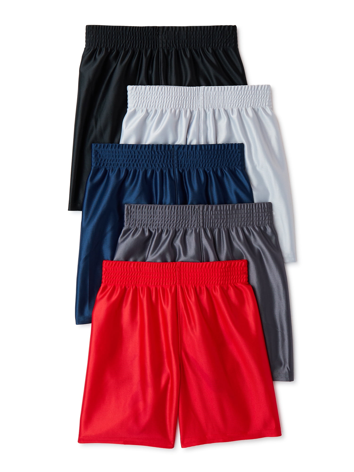 Garanimals Baby and Toddler Boy Dazzle Shorts, 5-Pack, Sizes 12M-5T