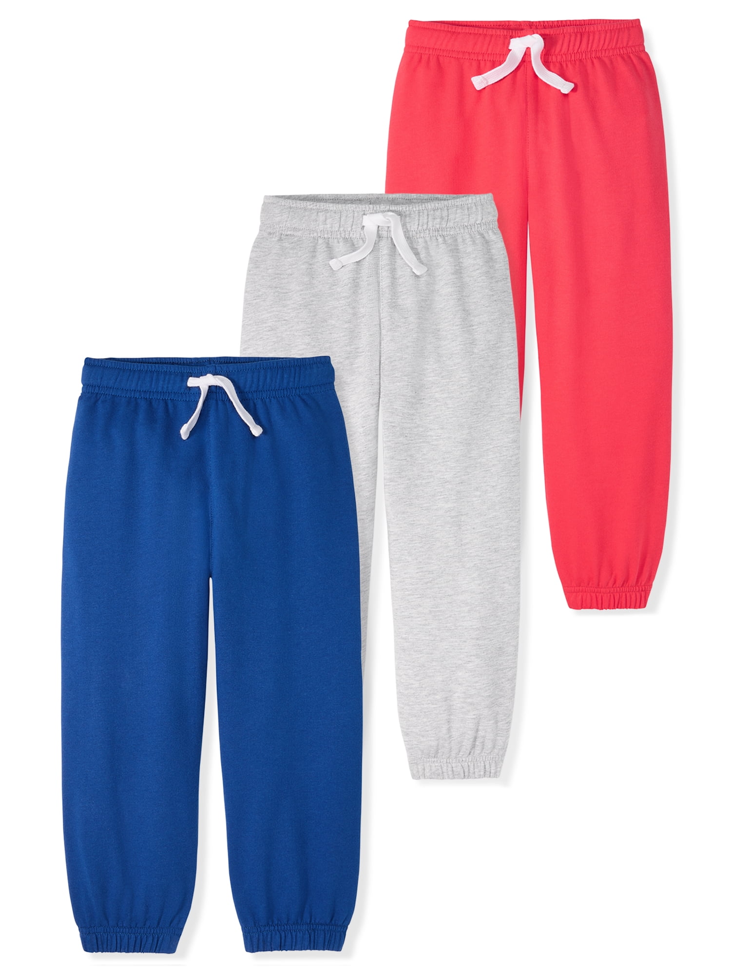 Garanimals Newborn, Baby & Toddler Boy Cotton French Terry Pull-On Joggers, Single & Multi-Pack, Sizes 0-6T