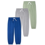 Garanimals Baby & Toddler Boys French Terry Pull-On Joggers, Single & 3-Pack, Sizes 0-6T