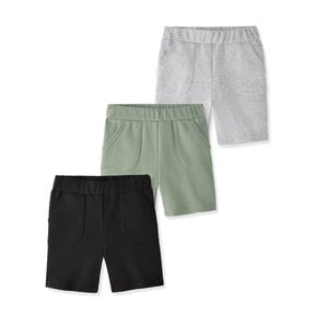 Garanimals Baby & Toddler Boys French Terry Pull-On Shorts, Single & 3-Pack, Sizes 0-6T