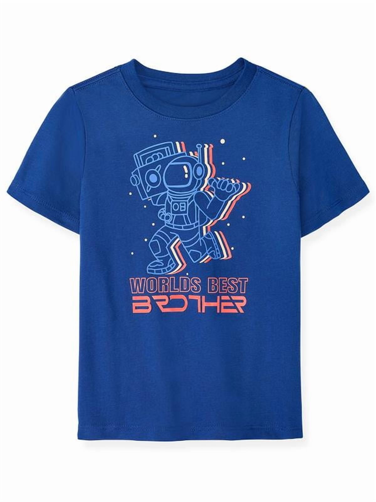 Garanimals Newborn, Baby & Toddler Boy Cotton Short-Sleeve Graphic T-Shirt, Sizes 0-6T
