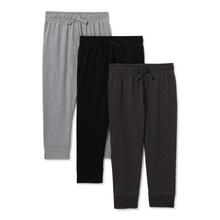 Garanimals Baby and Toddler Boy Jogger Pants Multipack 3 Pack