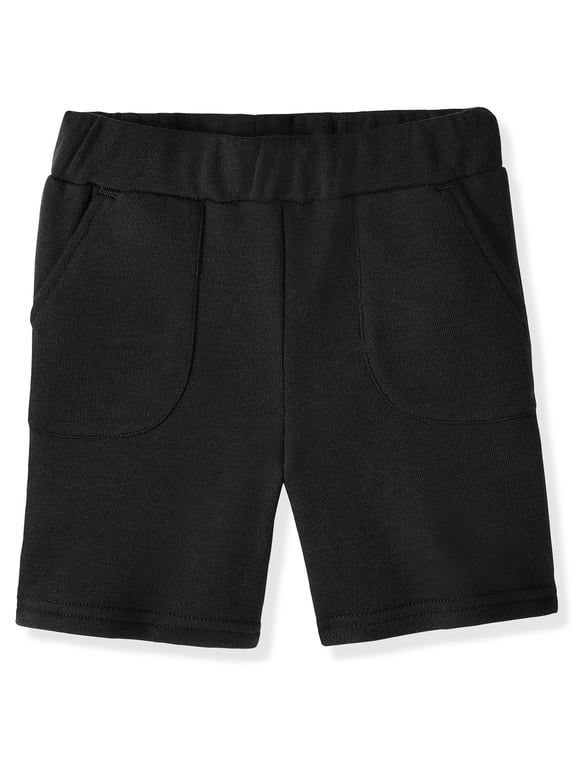 Baby & Toddler Boys French Terry Pull-On Shorts, Single & 3-Pack, Sizes 0-6T