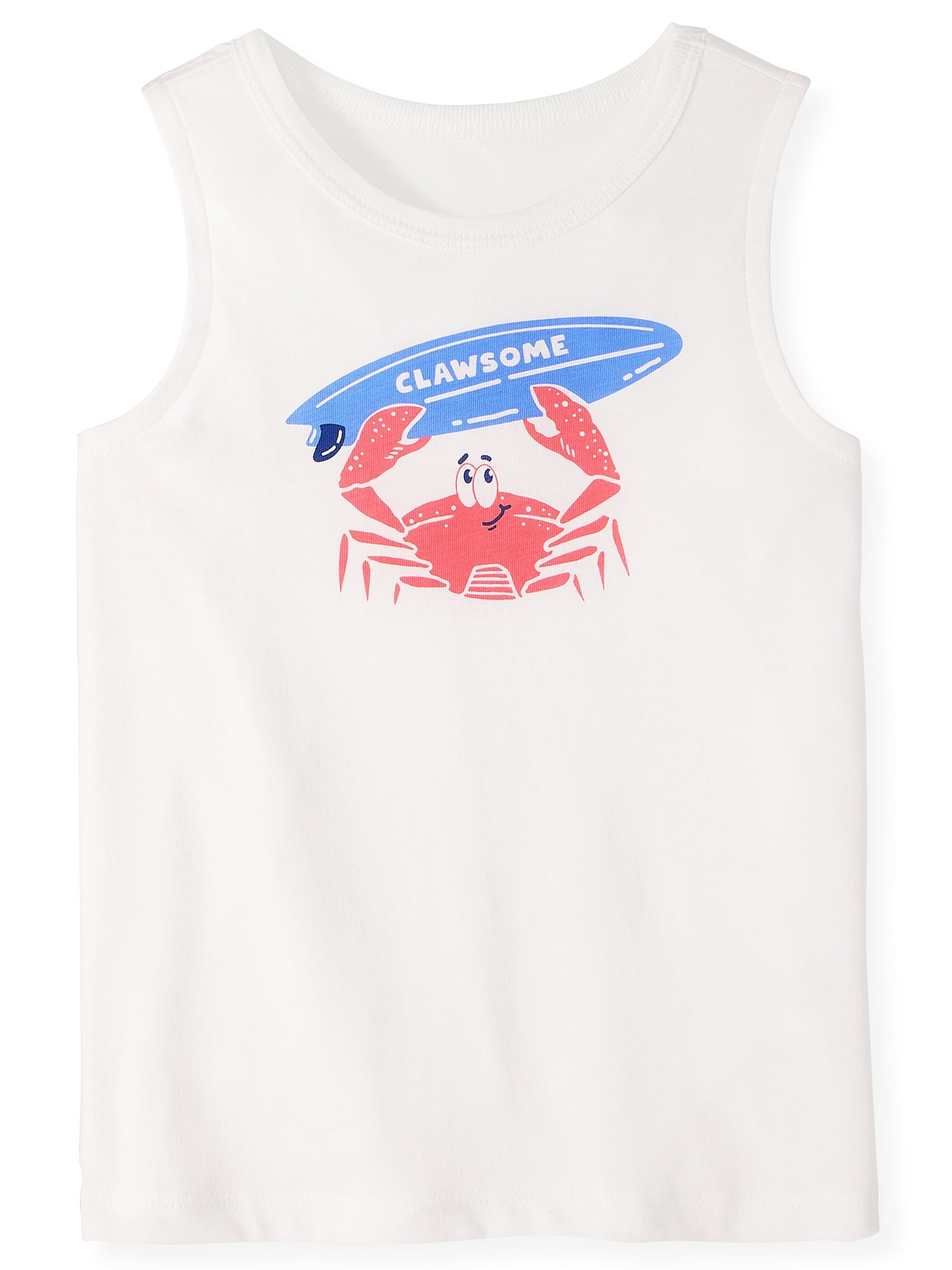 Garanimals Newborn, Baby & Toddler Boy Cotton Graphic Tank Top, Sizes 0-6T
