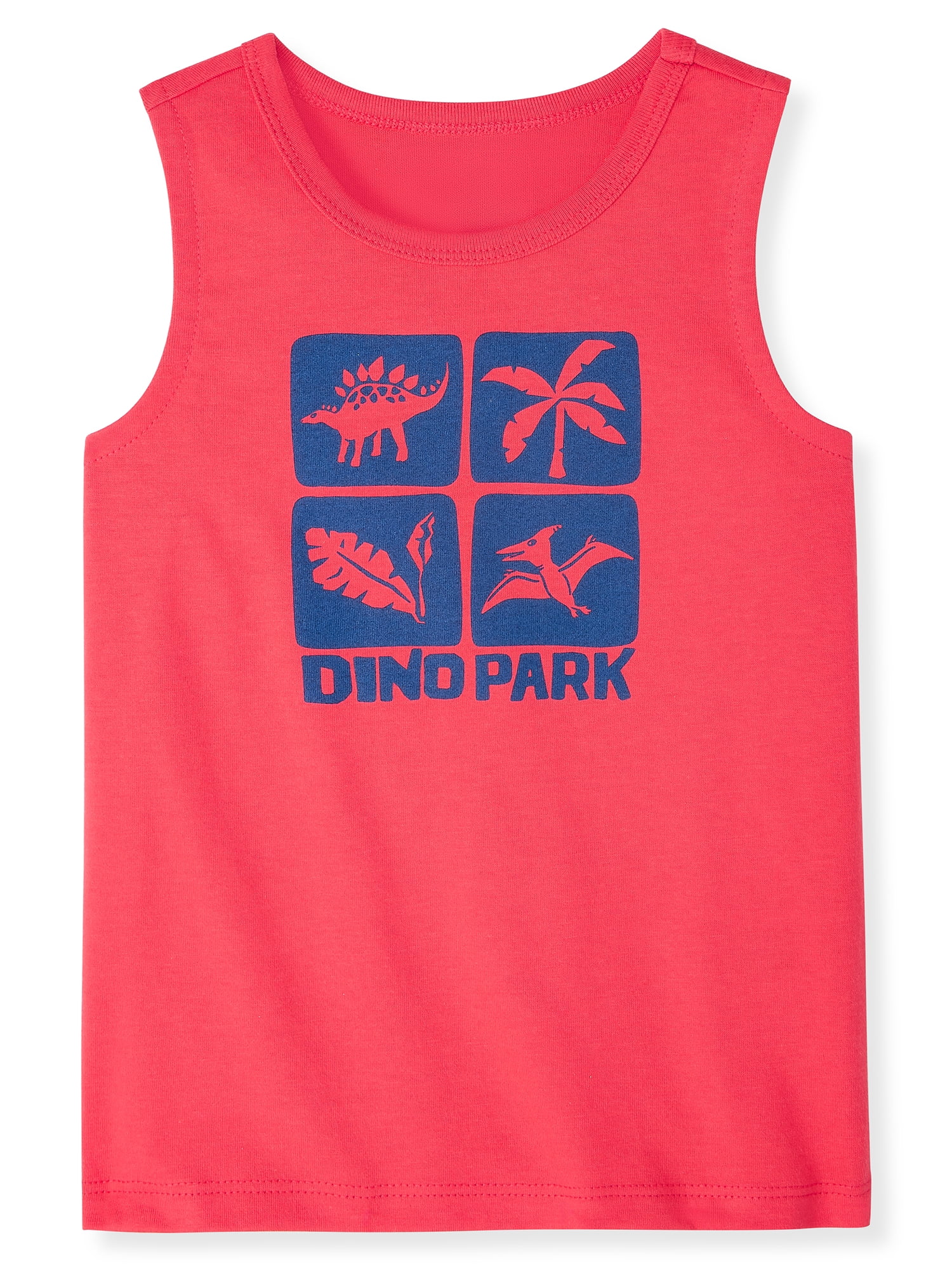 Garanimals Newborn, Baby & Toddler Boy Cotton Graphic Tank Top, Sizes 0-6T