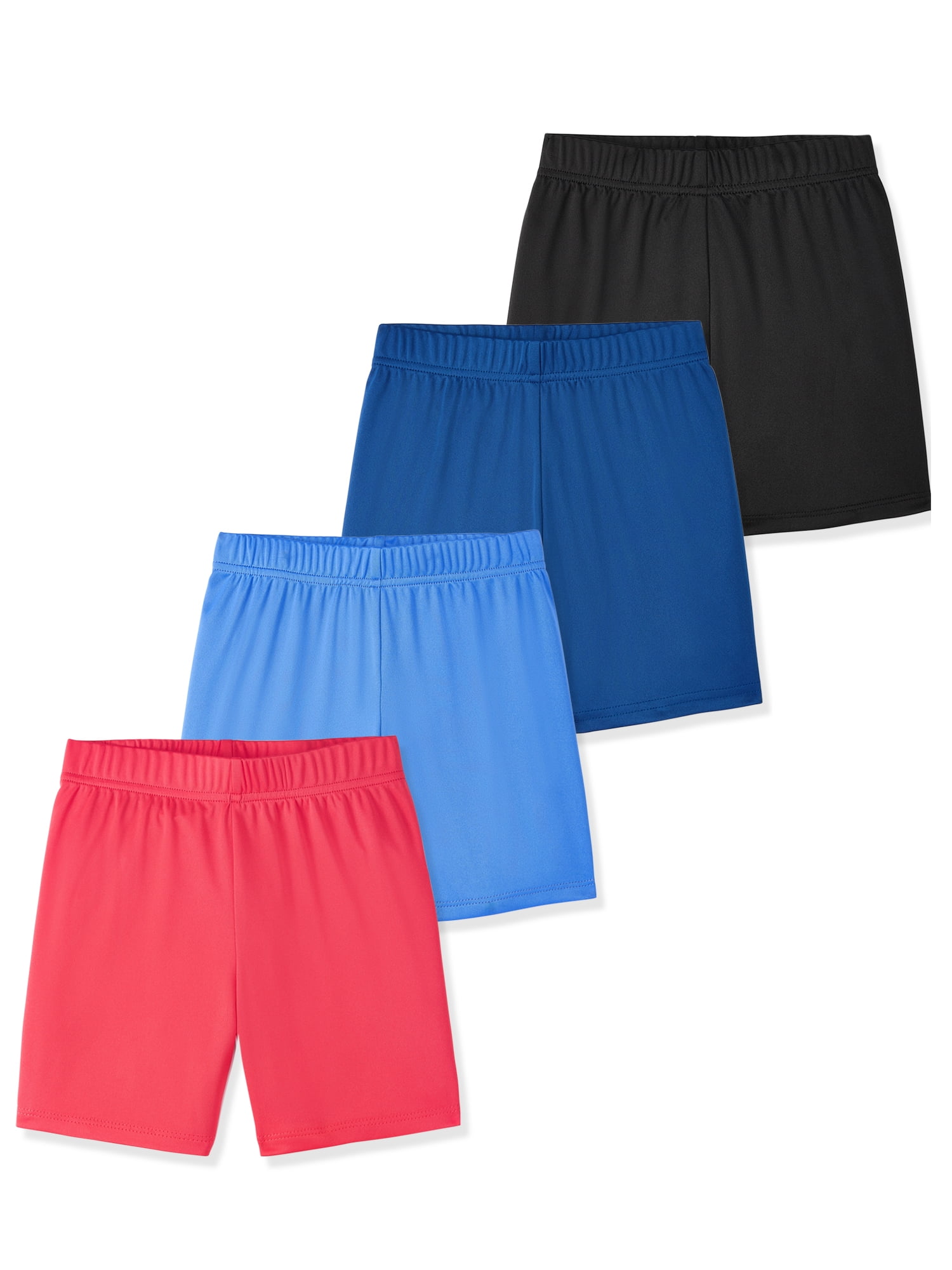 Garanimals Newborn, Baby & Toddler Boy Lightweight Active Shorts 4-Pack, Sizes 0-6T