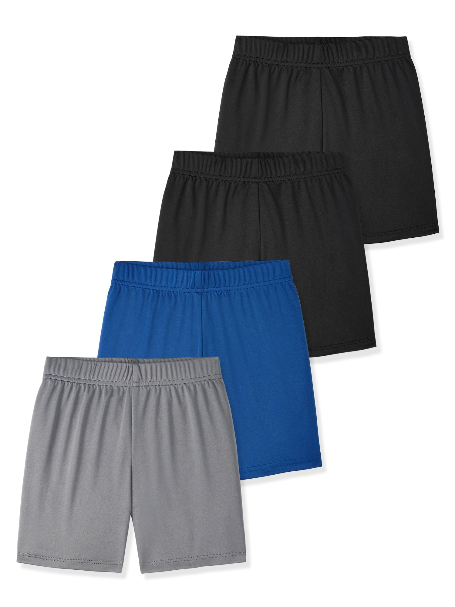 Garanimals Newborn, Baby & Toddler Boy Lightweight Active Shorts, 4-Pack, Sizes 0-6T