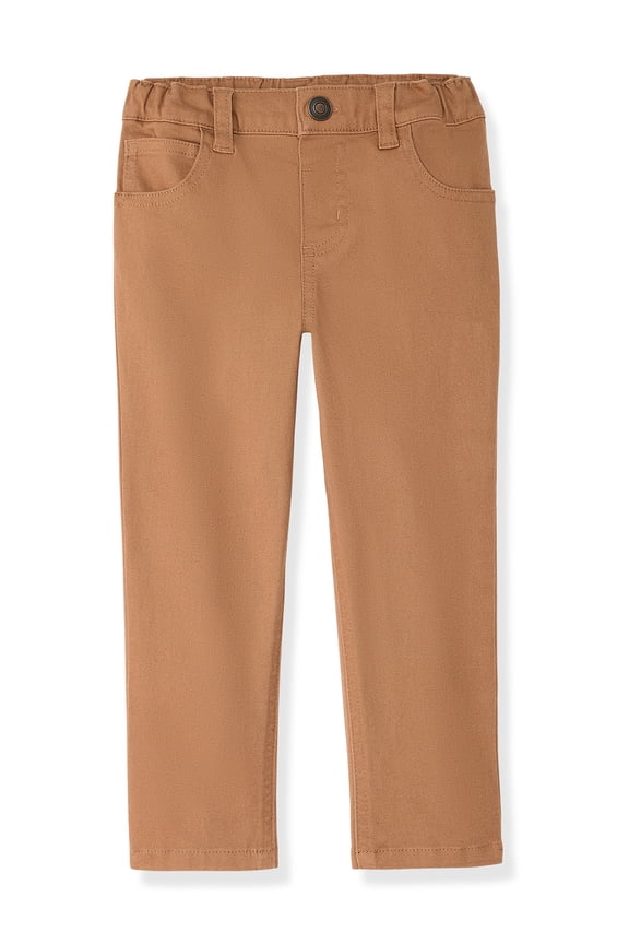 Baby & Toddler Boys Straight Leg Twill Pants, 0M–6T