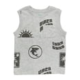 thumbnail image 1 of Garanimals Baby and Toddler Boys Print Muscle Tank Top, Sizes 12 Months-5T, 1 of 4