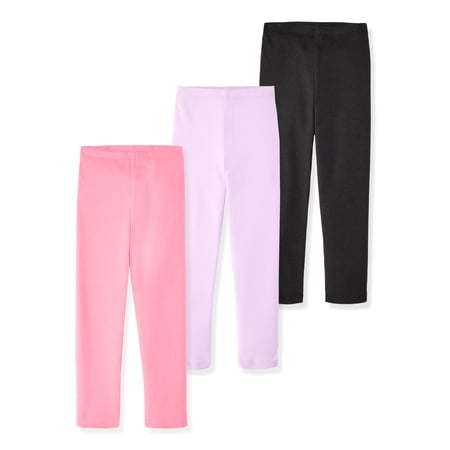 Garanimals Baby & Toddler Girls Leggings, Single & 3-Pack, Sizes 0-6T