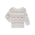 thumbnail image 1 of Garanimals Baby and Toddler Girls Faux Fur Top with Long Sleeves, Sizes 12 Months-5T, 1 of 3