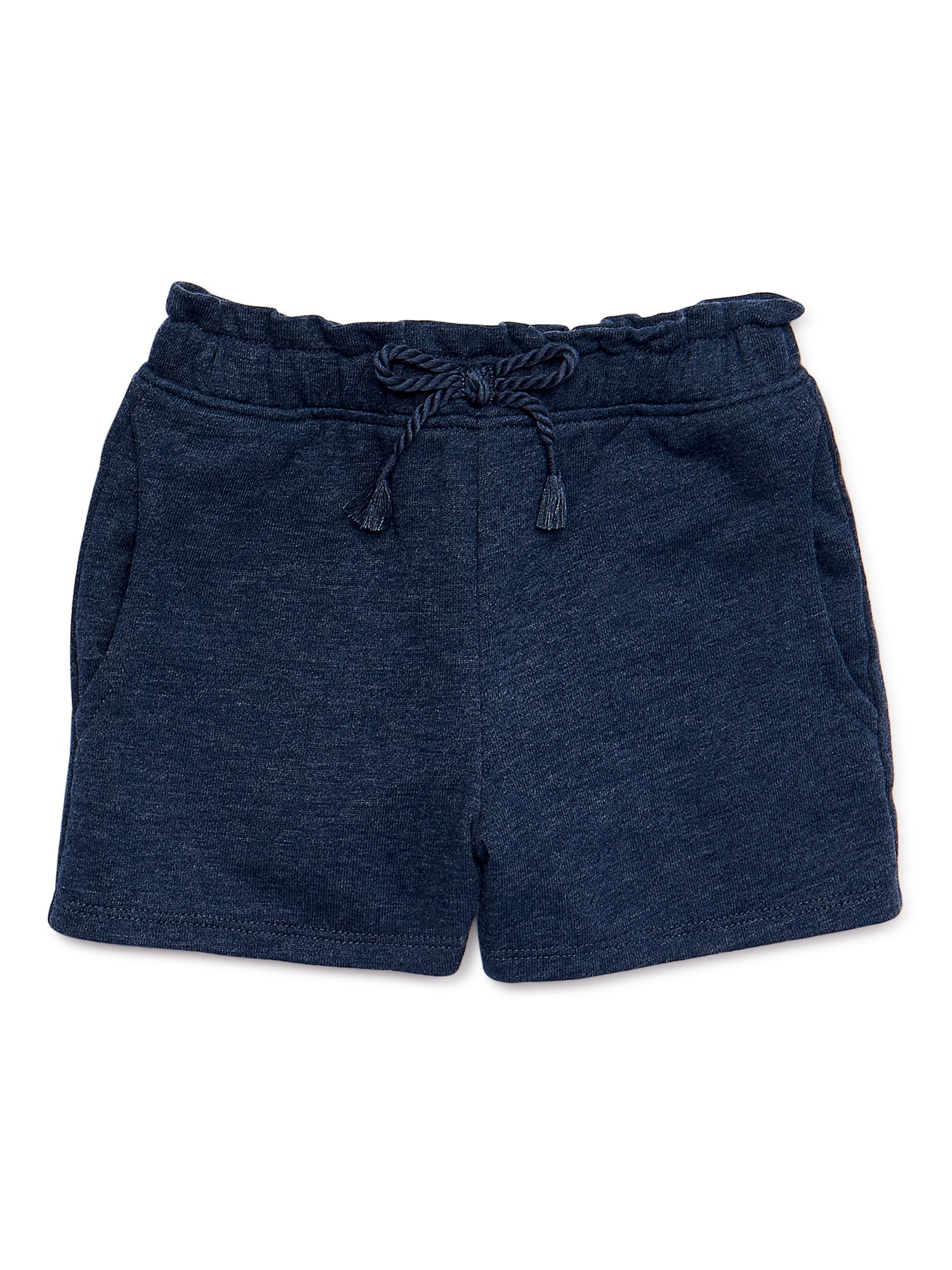 Garanimals Baby and Toddler Girls French Terry Cloth Shorts, Sizes