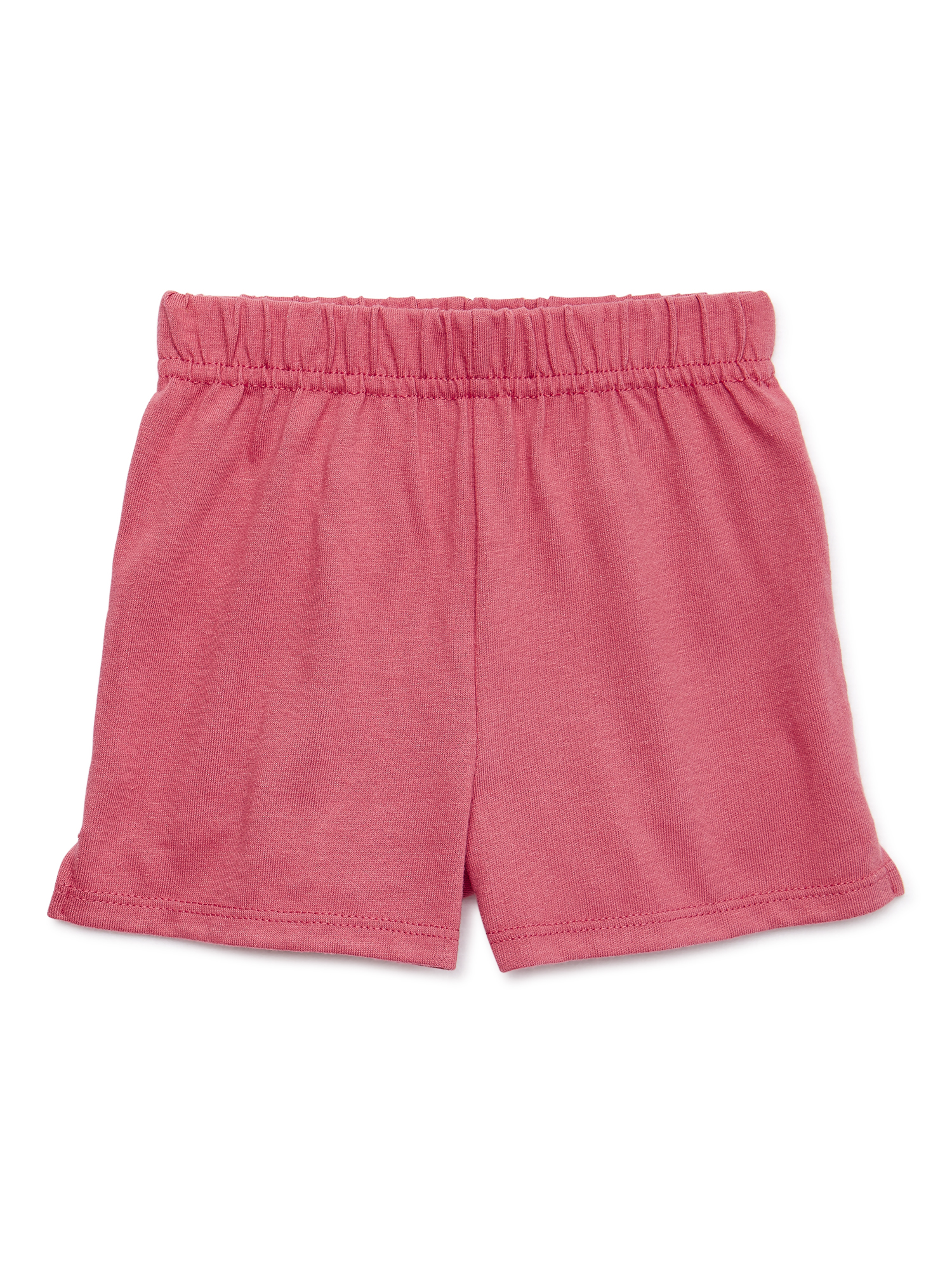 Garanimals Baby and Toddler Girls Jersey Shorts, Sizes 12M-5T - image 1 of 4
