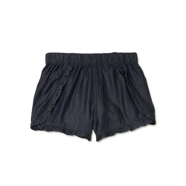 Garanimals Baby and Toddler Girls Ruffle Shorts, Sizes 12 Months-5T