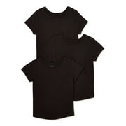 Garanimals Baby and Toddler Girls' Short Sleeve T-Shirt, 3-Pack, Sizes 12M-5T