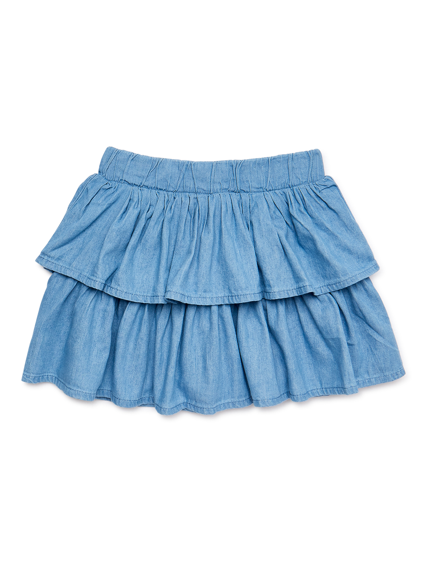 Garanimals Baby and Toddler Girls Tiered Skirt, Sizes 12M-5T - image 1 of 3