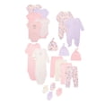 thumbnail image 1 of Garanimals Newborn & Baby 100% Cotton Layette Gift Set, Sizes NB–6/9M, 20-Piece, 1 of 12