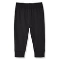 thumbnail image 1 of Garanimals Newborn & Baby Girl 100% Cotton Jogger Pants, Sizes 0–24M, Single & 4-Pack, 1 of 9