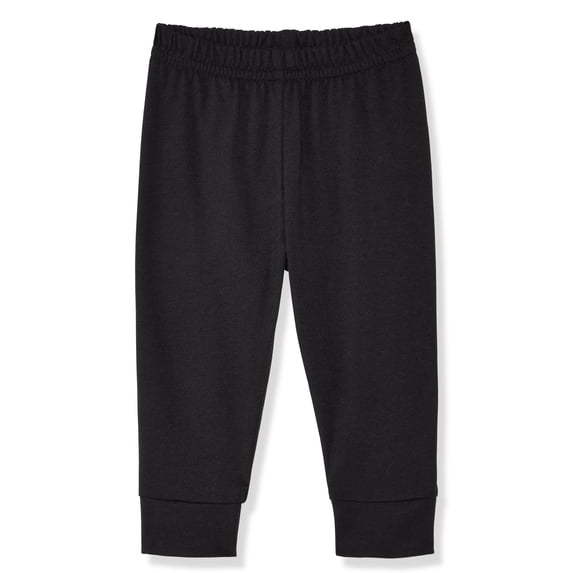 Garanimals Newborn & Baby Girl 100% Cotton Jogger Pants, Sizes 0–24M, Single & 4-Pack
