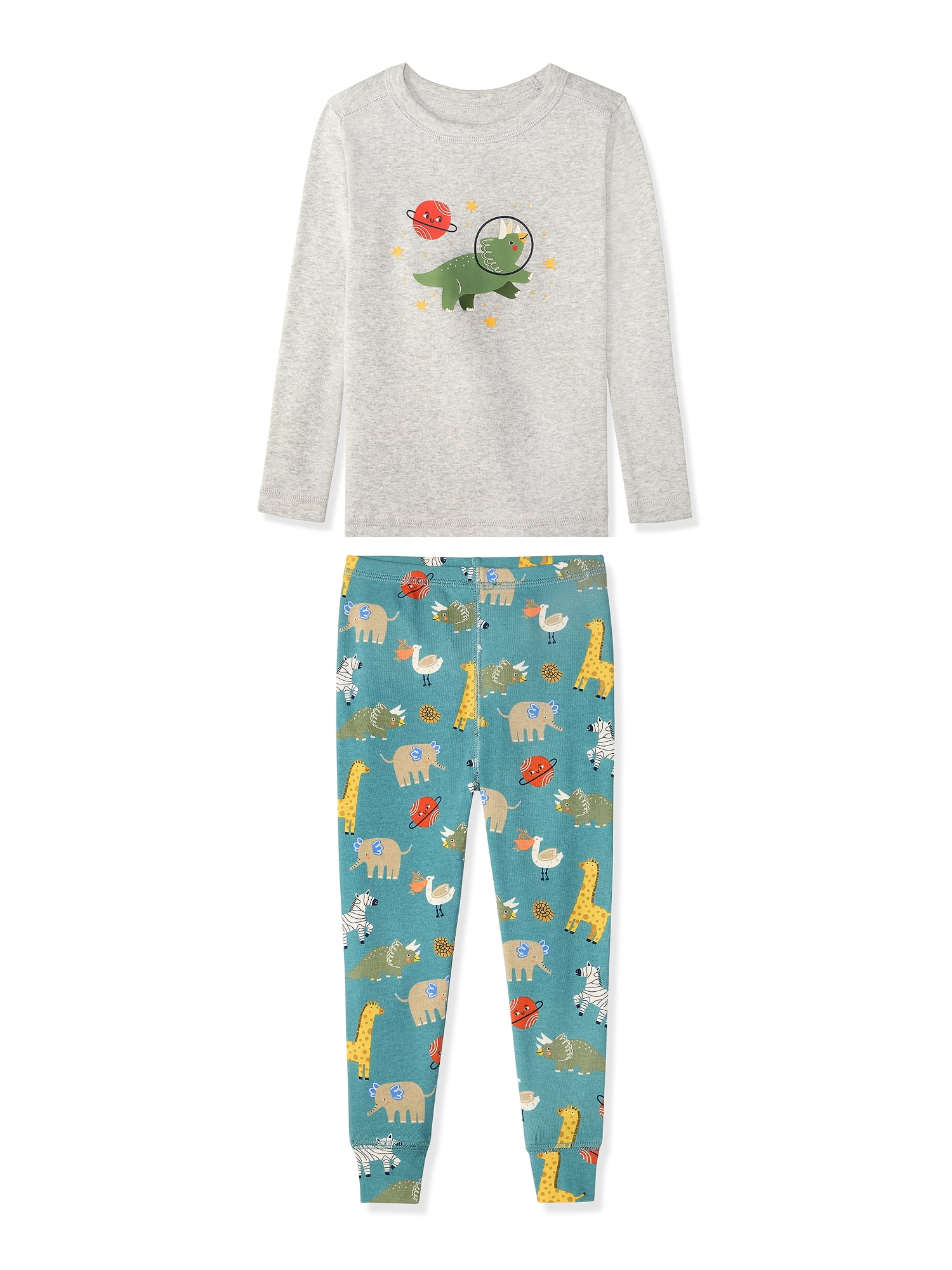 Garanimals Baby & Toddler Pajama Sets, 2-Piece & 6-Piece, Sizes 12M–6T