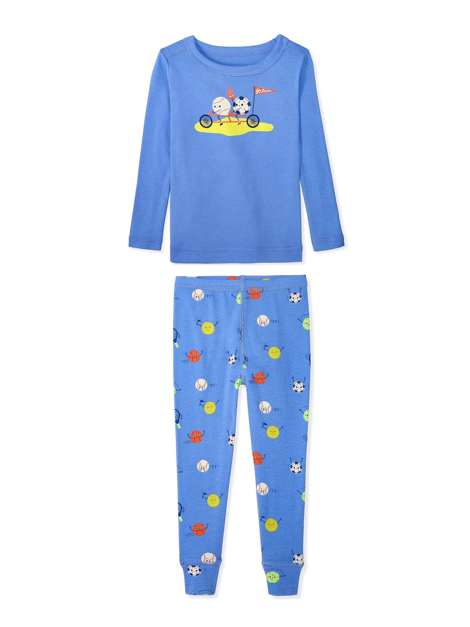 Garanimals Baby & Toddler Pajama Sets, 2-Piece & 6-Piece, Sizes 12M–6T