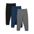 thumbnail image 1 of Garanimals Toddler Boys French Terry Joggers, 3-Pack, Sizes 18M-5T, 1 of 4