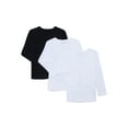 thumbnail image 1 of Garanimals Toddler Boys Solid Essentials Long Sleeve Tees, 3-Pack, Sizes 18M-5T, 1 of 3