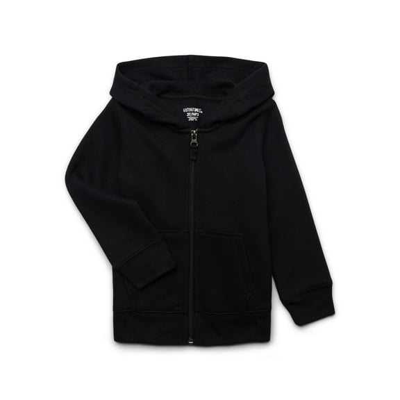 Garanimals Toddler Boys Solid Butter Fleece Zip Up Hoodie, Sizes 18M-5T