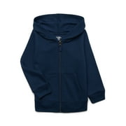 Garanimals Toddler Boys Solid Butter Fleece Zip Up Hoodie, Sizes 18M-5T