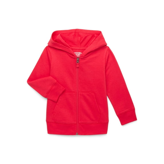 Garanimals Toddler Boy Zip Up Hoodie with Long Sleeves, Sizes 18M-5T