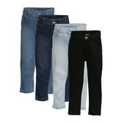 Garanimals Toddler Boy Denim and Twill Pants, 4-Pack, Sizes 12M-5T