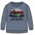 thumbnail image 1 of Garanimals Toddler Boy Graphic Fleece Crew Sweatshirt, Sizes 2T-5T, 1 of 4