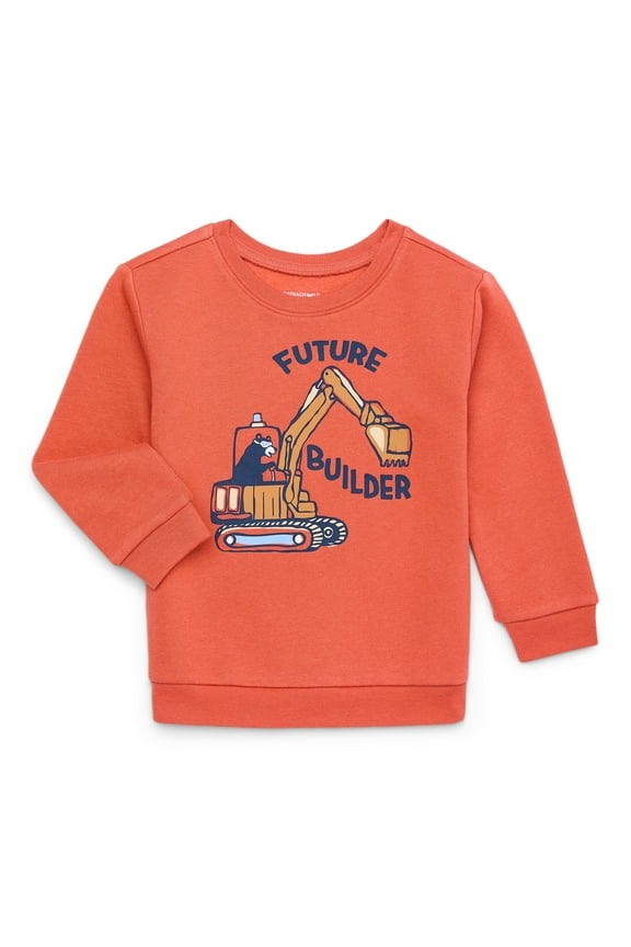Toddler Boy Graphic Fleece Sweatshirt, Sizes 2T-5T
