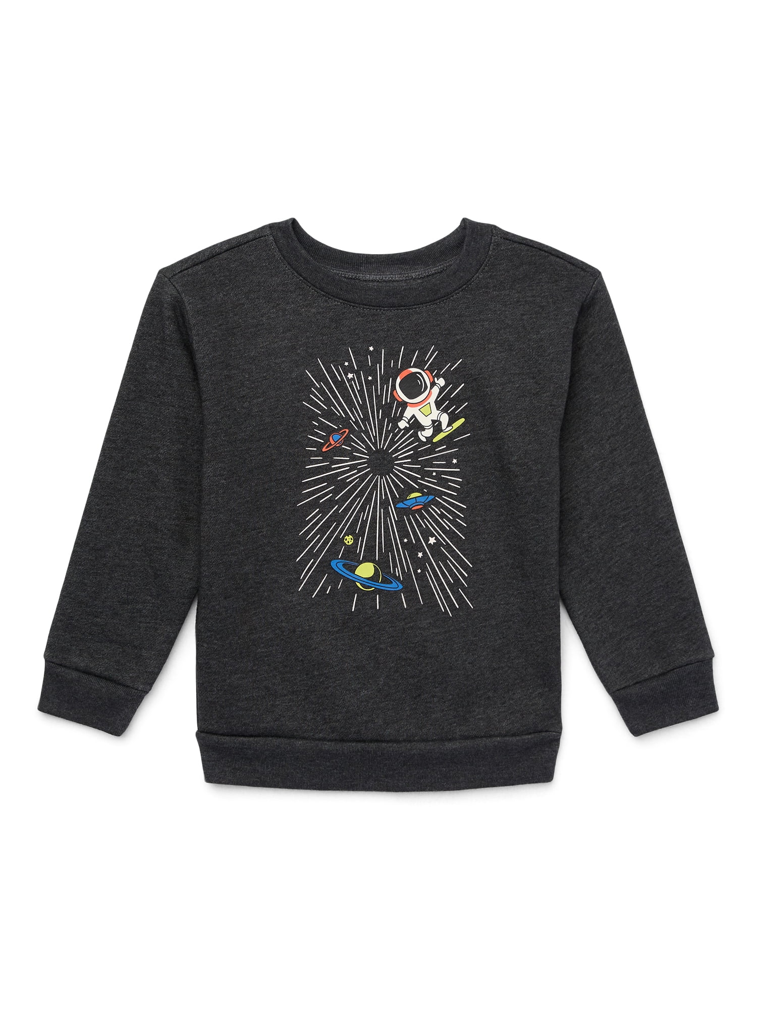 Garanimals Toddler Boy Graphic Fleece Sweatshirt, Sizes 2T-5T
