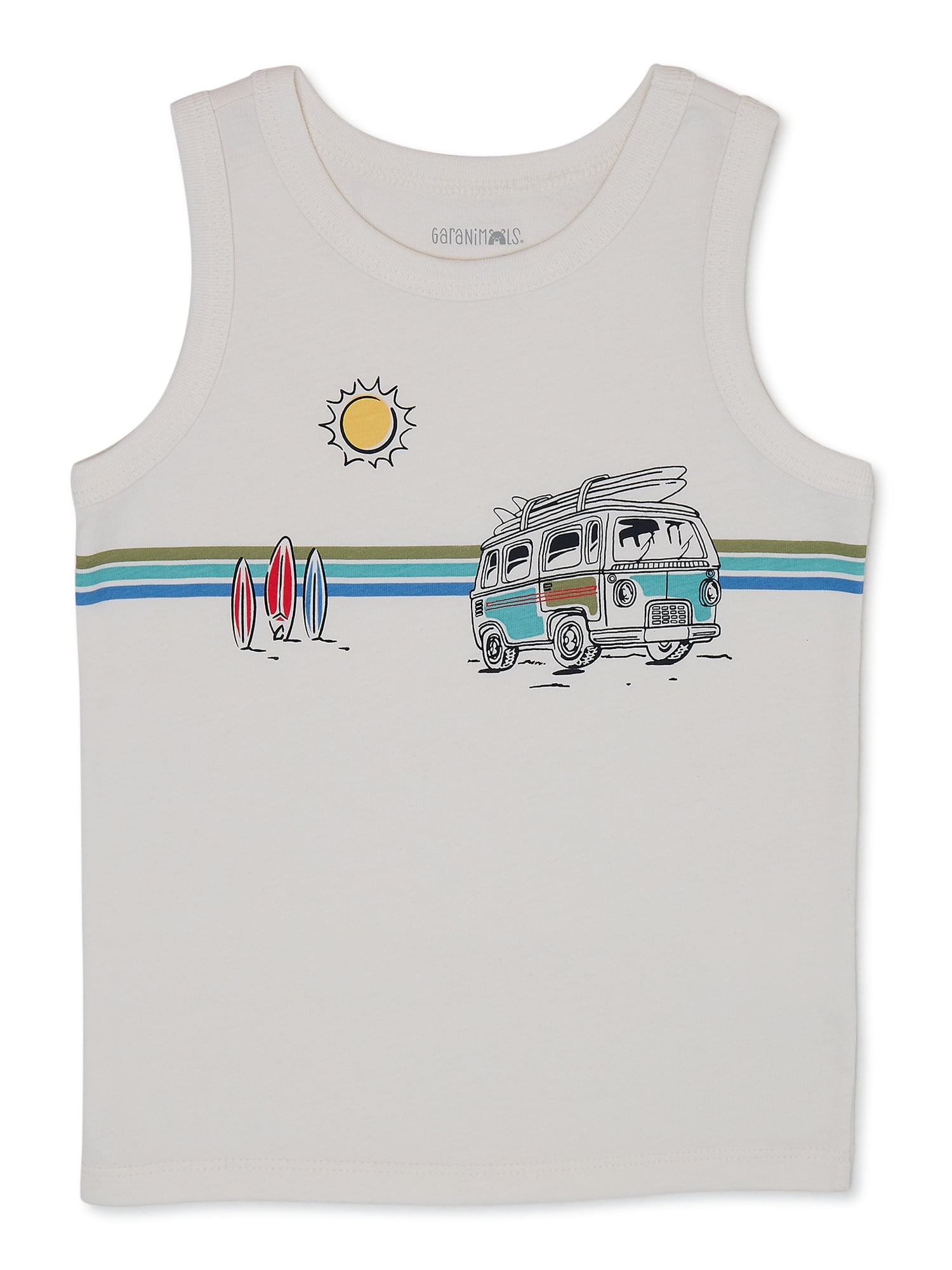 Garanimals Toddler Boy Graphic Tank Top, Sizes 18M-5T