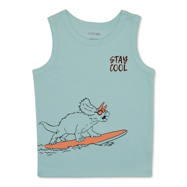 Garanimals Toddler Boy Graphic Tank Top, Sizes 18M5T
