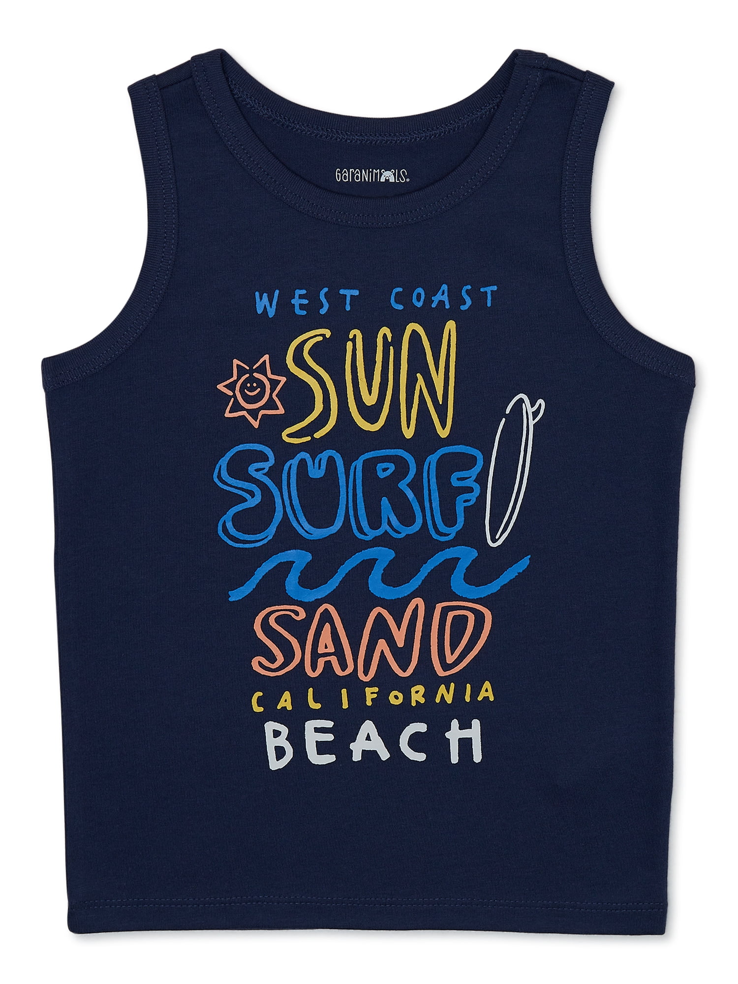Garanimals Toddler Boy Graphic Tank Top, Sizes 18M-5T