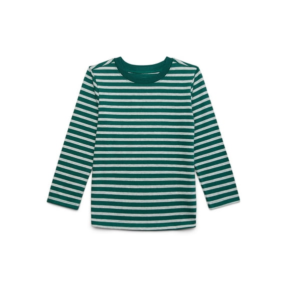 Garanimals Toddler Boy Holiday Graphic Tee with Long Sleeves, Sizes 18M-5T