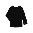 thumbnail image 1 of Garanimals Toddler Boy Long Sleeve Brushed Jersey Solid T-Shirt, Sizes 18M-5T, 1 of 3